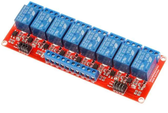 Main image of NOYITO 8-Channel Relay Module High Low Level Trigger with OPTO-Isolated Load DC 30V AC 250V 10A for PLC Automation Equipment Control Industrial Control (8 Channel 24V)
