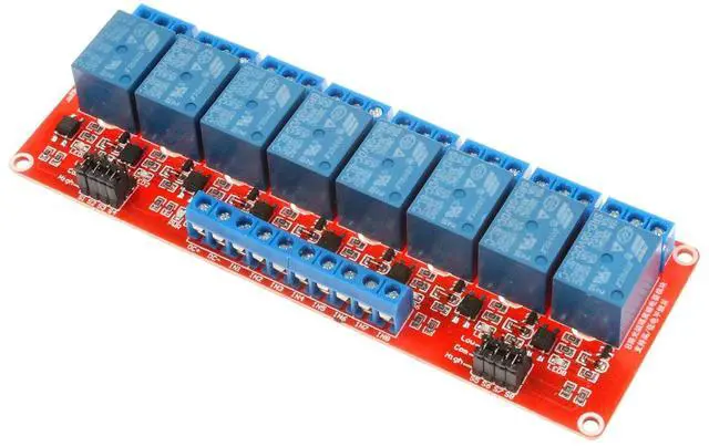 Main image of NOYITO 8-Channel Relay Module High Low Level Trigger with OPTO-Isolated Load DC 30V AC 250V 10A for PLC Automation Equipment Control Industrial Control (8 Channel 5V)