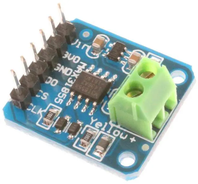 Main image of NOYITO K-Type Thermocouple Breakout Board MAX31855 Thermocouple Sensor Module Temperature -200°C to +1350°C SPI Interface Digital Direct Readability Temperature