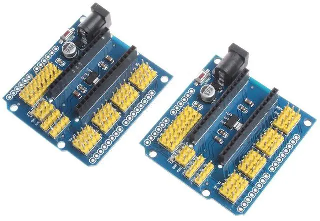 Main image of NOYITO Nano I O Expansion Sensor Shield Module for UNO R3 Nano V3.0 (Pack of 2)