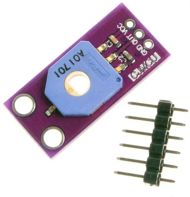 Main image of NOYITO Rotation Angle Sensor Module SV01A103AEA01R00 Trimmer 10K Potentiometer Analog Voltage Output