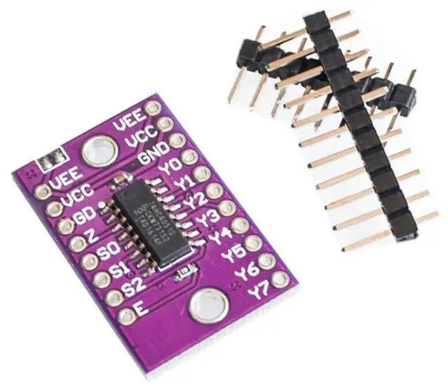 Main image of NOYITO 74HC4051 8-Channel-Mux Analog Multiplexer Selector Module