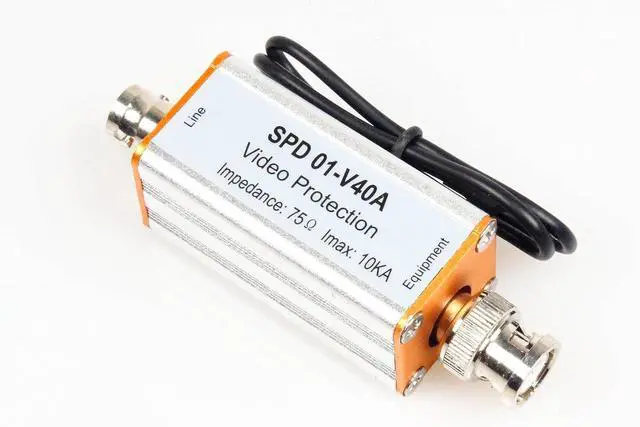 Main image of NOYITO Single BNC Coaxial Lightning Arrestor Surge Protector BNC Male to Female Suitable for Coaxial Communication Monitoring Equipment Ethernet Signal Surge Protection
