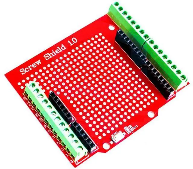 Main image of NOYITO Proto Screw Shield Assembled Terminal Point Prototype Expansion Board Opening Source Reset Button PCB Bare Board