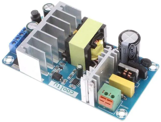 Main image of NOYITO AC to DC Power Supply Module DC 24V 4A 12V 1A Dual Output AC 120V 100-260V to 24V 12V 100W Industrial Power Module (Dual Output 24V 4A, 12V 1A, Blue)