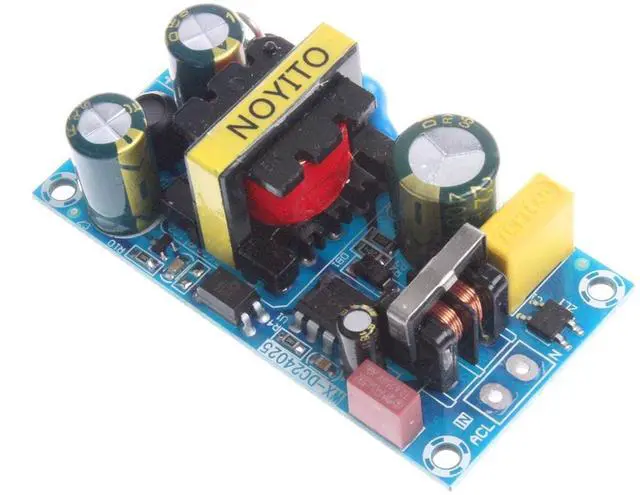 Main image of NOYITO AC to DC Isolated Power Supply Module AC 120V 100V - 265V to DC 12V 2A 24W Peak 12V 4A 48W Max Power Module with Overvoltage Overload Short-Circuit Protection (12V 2A, Peak 4A)