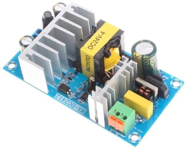 Main image of NOYITO AC to DC Isolated Power Supply Module AC 120V 90V - 265V to DC 24V 4A 100W Peak 24V 6A 144W Max Power Module with Overvoltage Overload Short-Circuit Protection (24V 4A Peak 6A) Blue