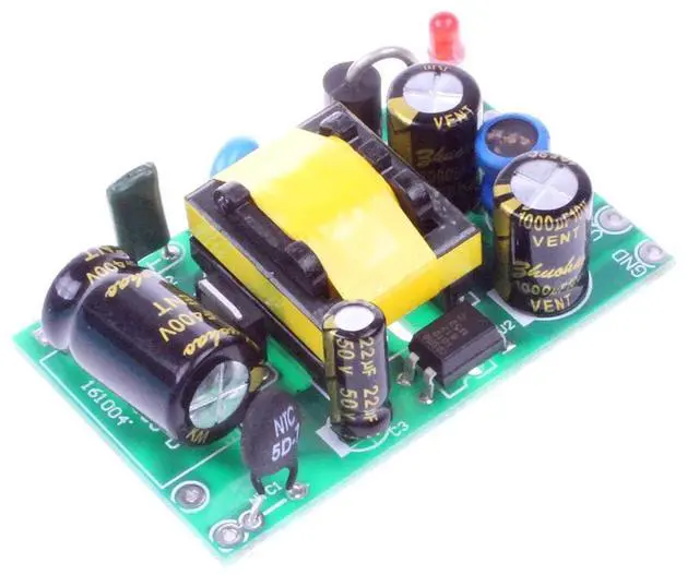 Main image of NOYITO AC to DC Precision Buck Power Supply Module AC 120V 100V-264V to 5V 1.5A 1500mA Isolated Step Down DC Module (5V 1.5A) Green