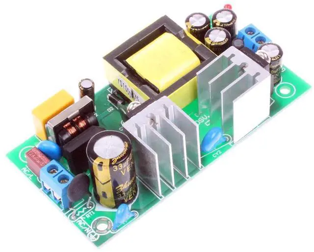 Main image of NOYITO AC to DC Precision Buck Power Supply Module AC 120V 240V (100V-264V) to 12V 2A 24 watts with Indicator Light Isolated Step-Down Power Module - Upgraded Version (12V 2A)