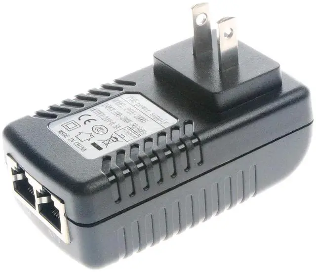 Main image of NOYITO 24V 0.5A PoE Injector Power Supply Adapter with Wall Plug IEEE 802.3af Compliant 10 100Mbps Suitable for IP Camera Voip Phones AP