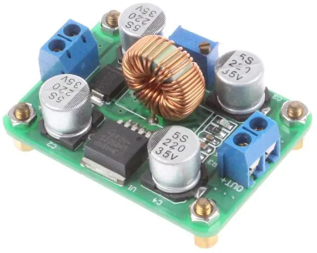 Main image of NOYITO DC to DC Boost Module 3.5-30V to 4-30V 5A Adjustable LM2587 Boost Regulator Step-up Power Converter Power Supply Module Board for Solar Panel Car Battery