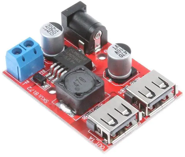 Main image of NOYITO 5V 3A Dual USB Power Supply Module DC12V 24V 36V 6-40V Buck to 5V Dual USB Output Charger Regulators