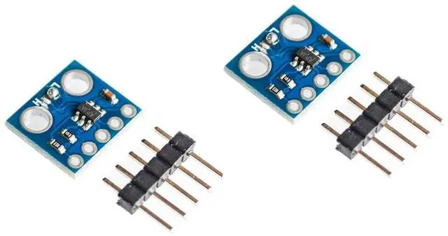 Main image of NOYITO MCP4725 Digital to Analog Conversion DAC Module IIC Interface Digital Analog Conversion 12-Bit 2.7V to 5.5V Power Supply (Pack of 2)