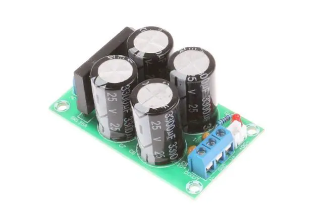 Main image of NOYITO 25A Dual Power Rectifier Filter Board AC 9-17V DC ± 12-24V Power Amplifier Power Supply Rectifier Board Suitable for LM1875 TDA2030 TDA7294 LM3886 and Other Medium-Low Power Amplifier