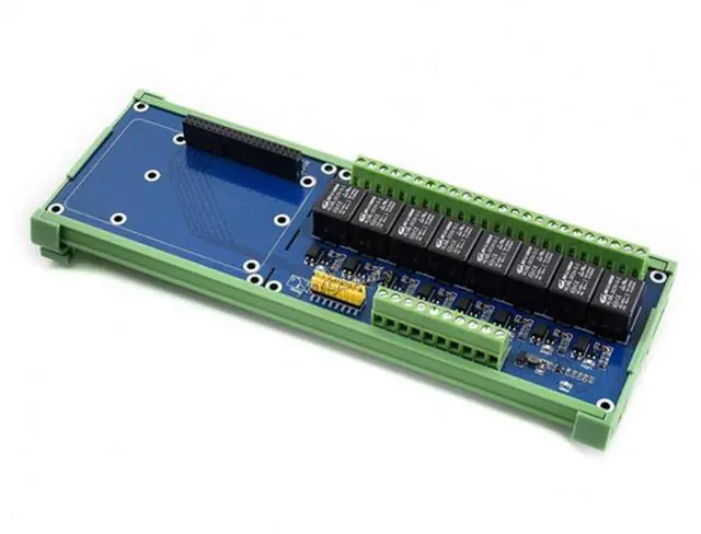 Main image of RPi 8-Channel Relay Expansion Board (B) 5V Power Relay Module for Raspberry Pi 5 4 3 2 Model B+ B Jetson Nano @