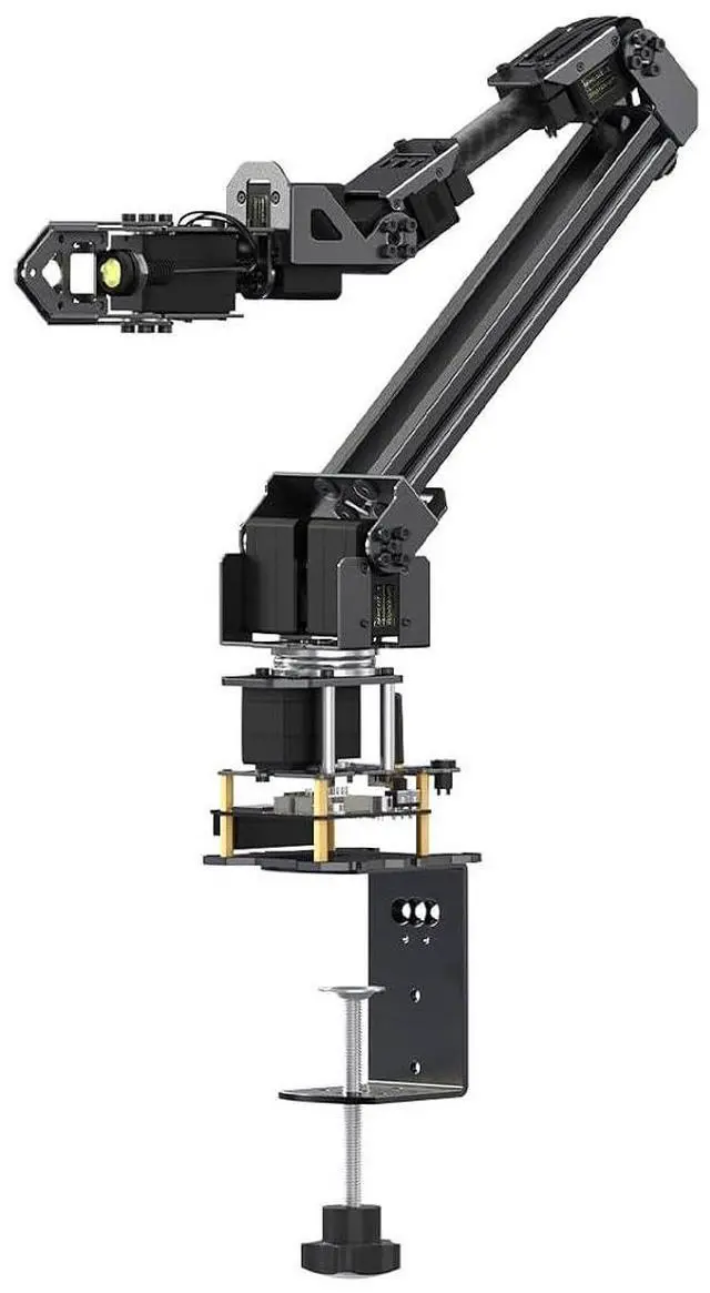 Main image of 5+1 DOF High-Torque Serial Bus Servo Robotic Arm Kit Based On ESP32, 2-DOF Wrist Joint, Wireless Control, Compatible with LeRobot @(RoArm-M3-S)