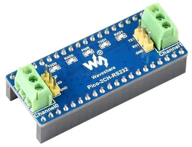 Main image of 2-Channel RS232 Module for Raspberry Pi Pico SP3232EEN Transceiver UART to RS232 @(Pico-2CH-RS232)