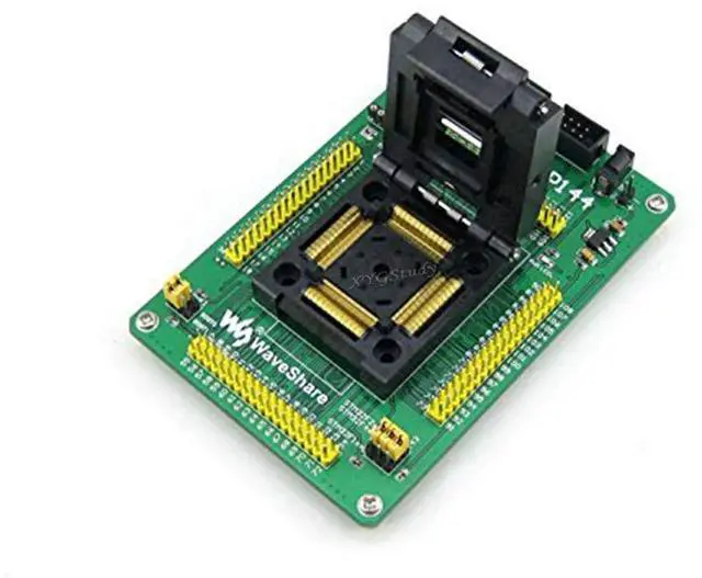 Main image of STM32-QFP144 STM32 STM32F(F1 F2 F4) QFP144 LQFP144 0.5mm Pitch Program Programmer Programming JTAG SWD Port Yamaichi IC Test & Burn-in IC51-1444-1354-7 Socket Board Adapter @XYG