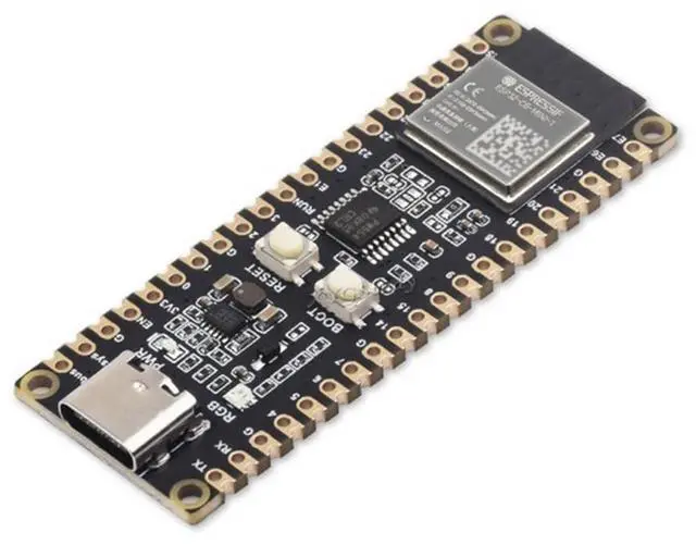 Main image of ESP32-C6 Microcontroller WiFi 6 Bluetooth 5 Development Board Adopts ESP32-C6-MINI-1 Module with RISC-V 32-bit 160MHz Single-core Processor @(ESP32-C6-Pico)