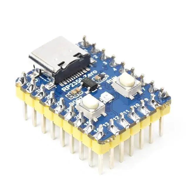 Main image of RP2350-Zero Mini Microcontroller Development Board, Based On for Raspberry Pi Dual-core & Dual-Architecture Microcontroller, with Pre-Solder Header @(RP2350-Zero-M)