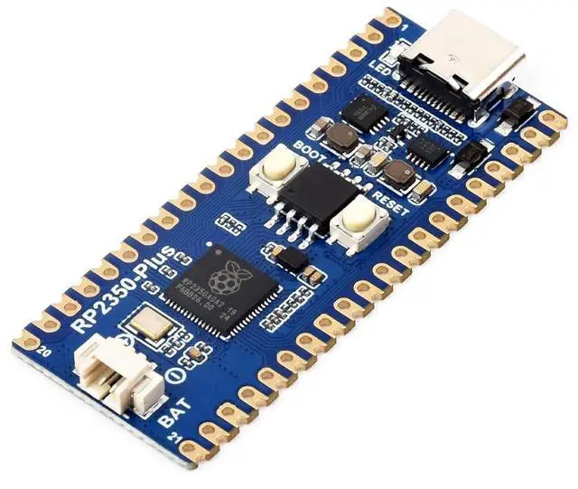 Main image of RP2350-Plus Development Board Based On for Raspberry Pi RP2350A Dual-core & Dual-Architecture Microcontroller, A Low-Cost, High-Performance Pico-Like MCU Board @(RP2350-Plus-16MB)