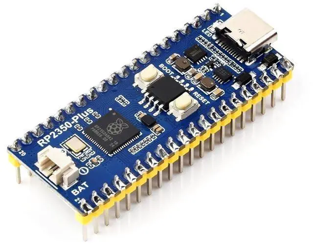 Main image of RP2350-Plus Development Board Based On for Raspberry Pi RP2350A Dual-core & Dual-Architecture Microcontroller, A Low-Cost, High-Performance Pico-Like MCU Board @(RP2350-Plus-16MB-M)