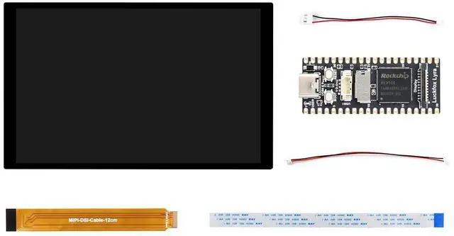 Main image of Luckfox Lyra RK3506G2 Linux Micro Development Board, Integrates Triple-core ARM Cortex-A7 and ARM Cortex-M0 Processors, Without Header @(Luckfox Lyra B LCD Kit A)