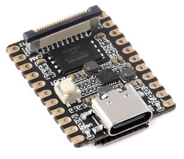 Main image of Luckfox Pico Mini RV1103 Linux Micro Development Board Integrates ARM Cortex-A7/RISC-V MCU/NPU/ISP Processors, with 128MB Flash @(Luckfox Pico Mini B)
