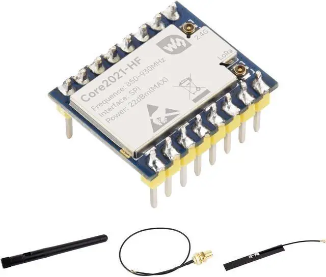 Main image of Core2021 HF Dual-Band LoRa Module, LR2021 Transceiver, Supports Sub-GHz, 2.4GHz and 1.5~2.5GHz Frequency Bands, Low-Power & Multi-Protocol IoT LoRaWAN Module @(Core2021-HF-M)