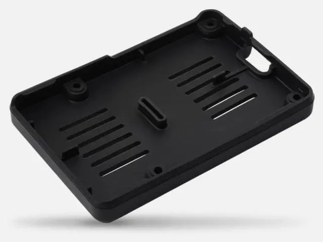Main image of Official for Raspberry Pi 5 Bumper Protection Cover Case, One-piece Flexible Silicone Rubber Bumper, Reserved Mounting Holes On The Bottom @