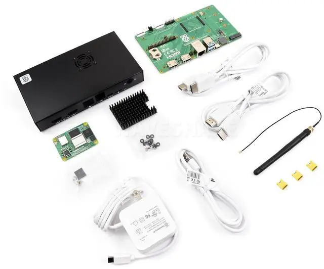 Main image of for Raspberry Pi Compute Module 5 Development Kit with IO Board, Case, and CM5104032 @