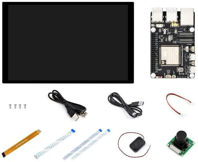 Main image of ESP32-P4-Module High-Performance Development Board, Based On ESP32-P4 and ESP32-C6, Supports Wi-Fi 6 and Bluetooth 5/BLE, with 10.1inch DSI LCD and Camera @(ESP32-P4-Module-DEV-KIT-C)