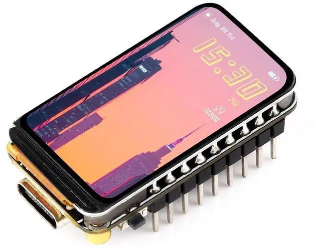 Main image of ESP32-S3 1.47inch LCD Display Development Board Type B, 172×320 Resolution, 262K Display Color, Supports 2.4GHz Wi-Fi/BLE 5, 240MHz LX7 Dual-core Processor @(ESP32-S3-LCD-1.47B-M)