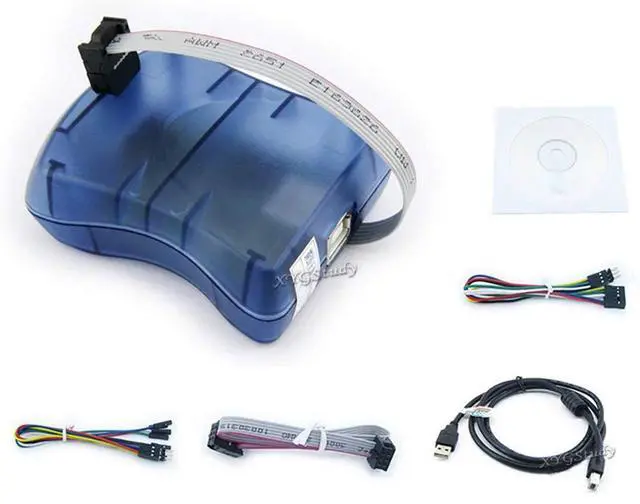 Main image of Compatible Atmel at AVRISP mkII AVR ISP mk2 USB MCU AVR XMEGA in-System Programmer Studio 4/5/6 ISP PDI Interface @