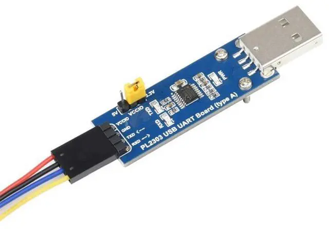 Main image of PL2303 USB to UART (TTL) Communication Module Board (Type A) V2 USB-A Connector Compatible with 1.8V/2.5V/3.3V/5V Logic Level Supports Windows XP/7/8/10/11/ @XYGStudy