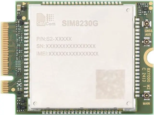 Main image of SIM8230G-M2 SIMCom Original Redcap Module Based On Qualcomm Snapdragon X35, Adopts 3GPP 5G Release 17 Technology @(SIM8230G-M2)
