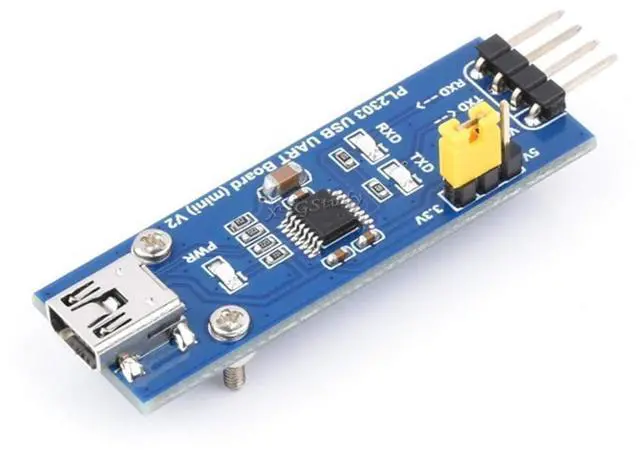 Main image of PL2303 USB to UART (TTL) Communication Module Mini Connector Supports Windows XP/7/8/10/11/... @(PL2303 USB UART Board (mini) V2)