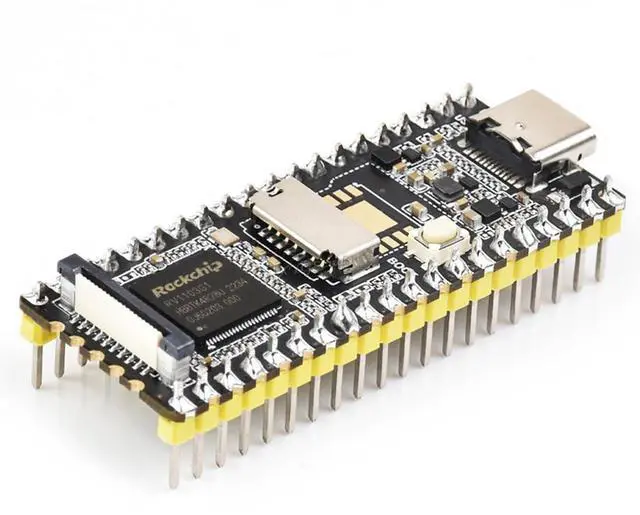Main image of LuckFox Pico RV1103 Linux Micro Development Board Integrates ARM Cortex-A7/RISC-V MCU/NPU/ISP Processors, with Pre-soldered Header @(Luckfox Pico M)