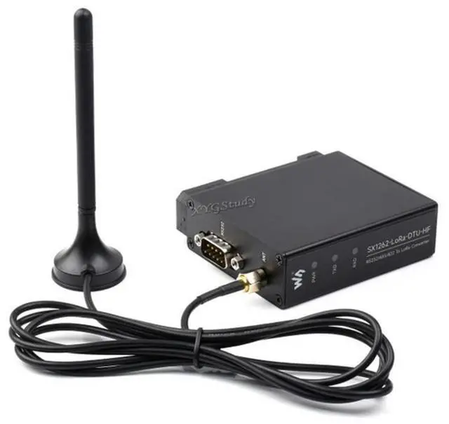 Main image of Rail-Mount SX1262 HF LoRa Data Transfer Unit Kit RS232/RS485/RS422 to LoRa Suitable for Sub-GHz Band @(SX1262-LoRa-DTU-HF)