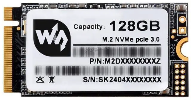 Main image of SK M2 NVME 2242 128GB High-Speed Solid State Drive, 3D TLC Flash Memory, High-Speed Reading/Writing, More Reliable & Durable (SK-NVME 2242 128G SSD-M.2)