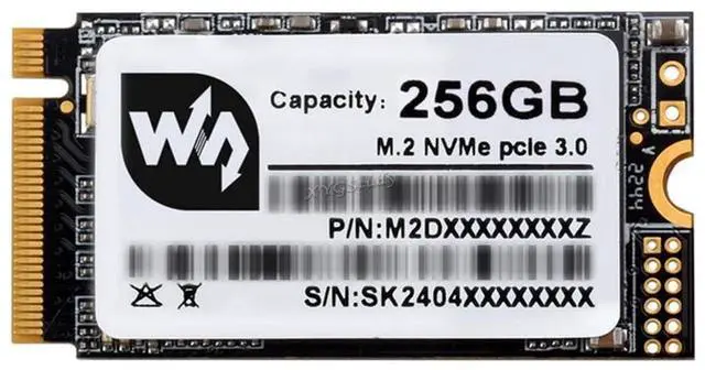 Main image of SK M2 NVME 2242 256GB High-Speed Solid State Drive, 3D TLC Flash Memory, High-Speed Reading/Writing, More Reliable & Durable (SK-NVME 2242 256G SSD-M.2)