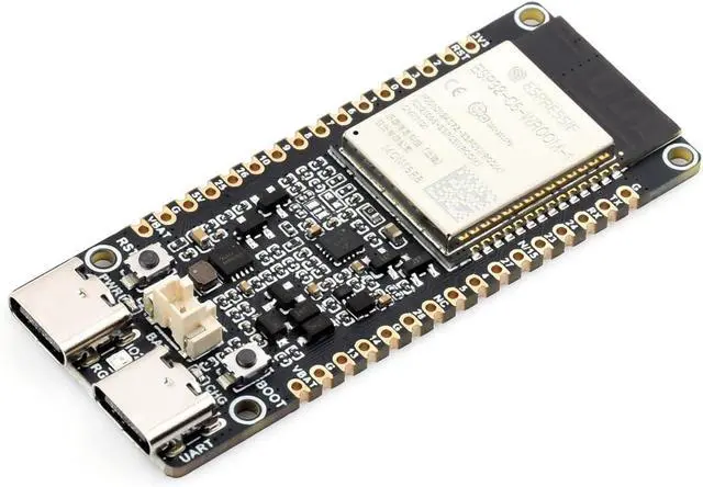Main image of ESP32-C5 Dual-Band Wi-Fi 6 Development Board, 240MHz RISC-V Processor, ESP32-C5-WROOM-1 Series Module, Multi-Protocol RISC-V MCU, 8MP PSRAM @(ESP32-C5-WIFI6-KIT-N16R8)