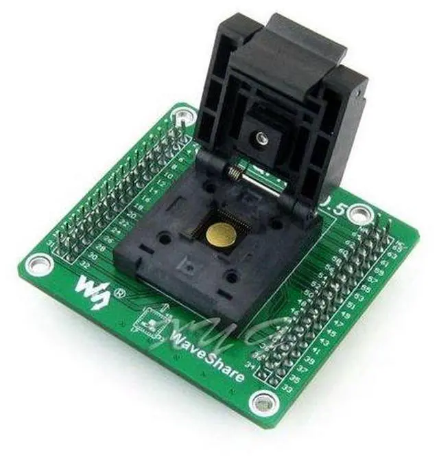 Main image of GP-QFN64-0.5-B MCU IC Test Socket Programming Adapter for QFN-64BT-0.5-01 QFN64 MLF64 MLP64 Pitch 0.5 9x9mm Enplas @XYG