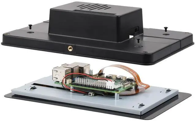 Main image of Protective Case for Raspberry Pi 7inch Touch Display 2 and RPi 5 (PI5-CASE-TD2)