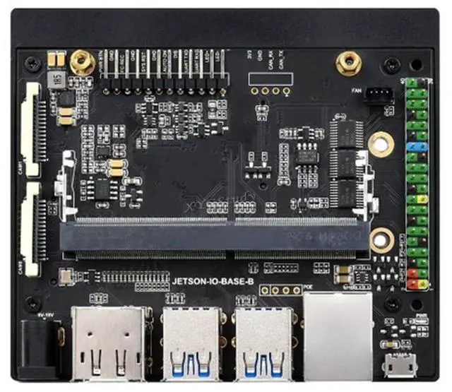 Main image of Alternative Solution for Jetson Xavier NX Developer Kit Directly Insert into Jetson Xavier NX Module Carrier Board Only @(Jetson-IO-Base-B)