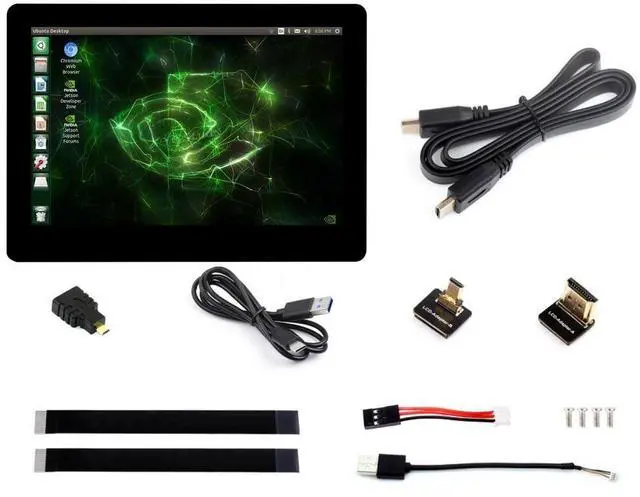 Main image of 5inch High-Brightness Touch Screen for Raspberry Pi 5/4B/3B/Zero/Zero W/Zero 2W/Pico/Pico W/Pico WH, Supports Windows 11/10/8.1/8/7 and Jetson Nano @(5DP-CAPLCD-B)