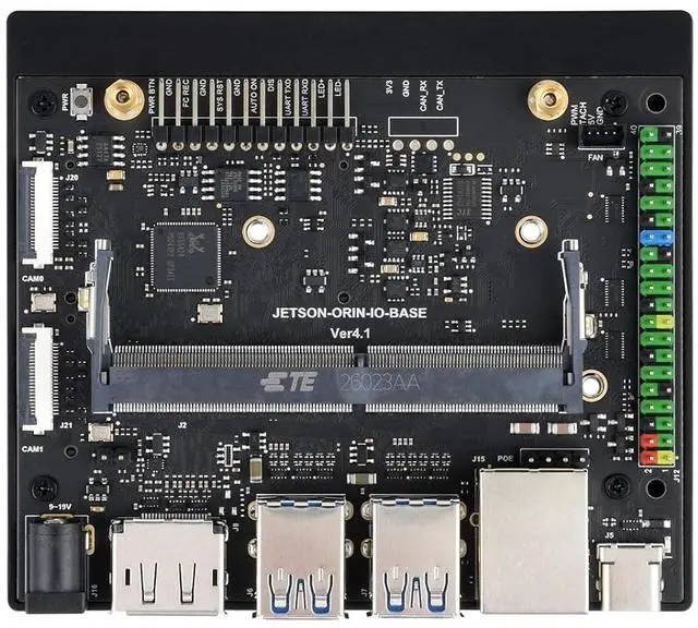 Main image of Jetson Orin Nano/NX Development Board Alternative Solution Base Developer Kit Based on Jetson Orin Nano and Jetson Orin NX Module @(Jetson-ORIN-IO-Base)