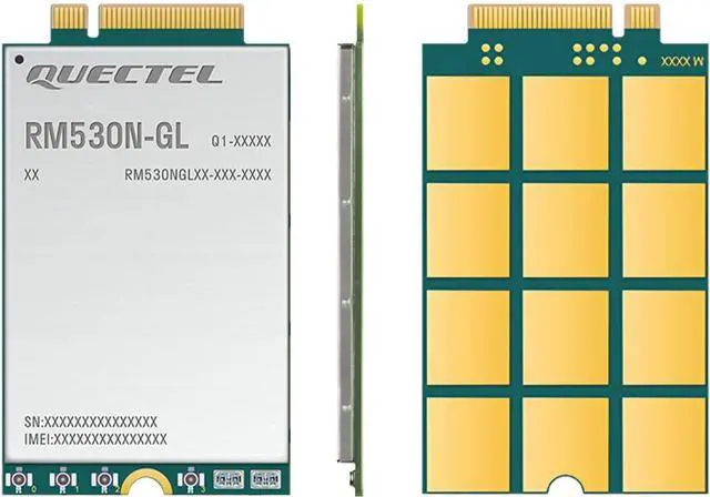 Main image of Quectel RM530N-GL IoT 5G Global Band Module, 5G Sub-6G & mmWave Module, M.2 Form Factor with 3GPP 5G Release 16 Specification @(RM530N-GL)