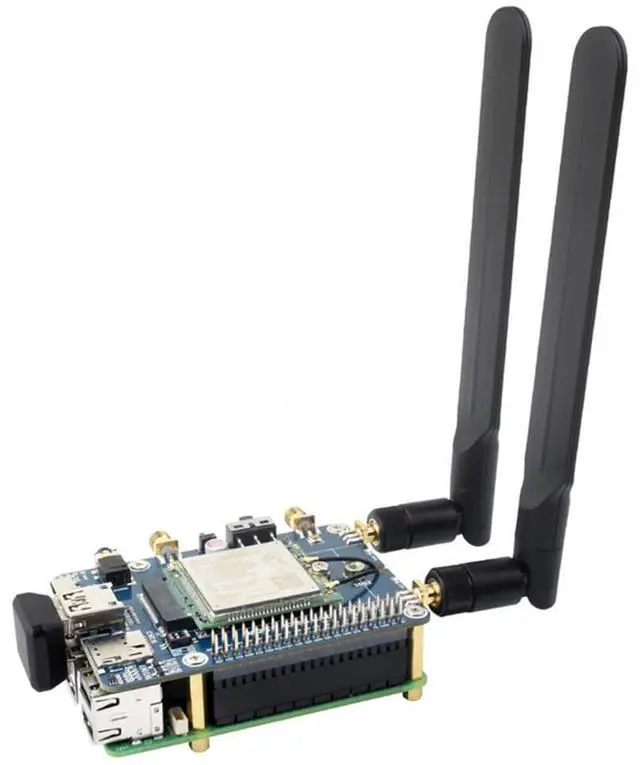 Main image of for Raspberry Pi 4G/3G/2G Communication SIM7600G-H M.2 HAT with GNSS Positioning and High Speed LTE CAT4 Global Band Connection for Networking Cloud Phone Call/SMS etc @(SIM7600G-H-M2 4G HAT)