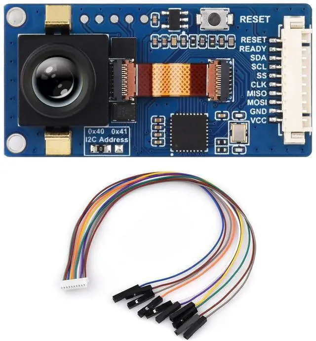 Main image of Long-Wave IR Thermal Imaging Camera Module, 80 × 62 Pixels IR Array, Motion Detection, SPI and I2C Interfaces Communication, for Raspberry Pi and Other Dev Boards @(Thermal-44 Camera Module)